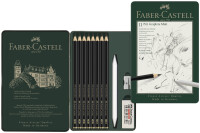 FABER-CASTELL Set Pitt Graphite Matt 11er Metalletui