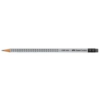 FABER-CASTELL Bleistift Grip 2001 mit Gummitip HB 12 Stk.