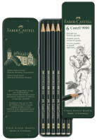 FABER-CASTELL Bleistift Castell 9000 6er Etui