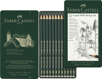 FABER-CASTELL Bleistift Castell 9000 12er Design Set