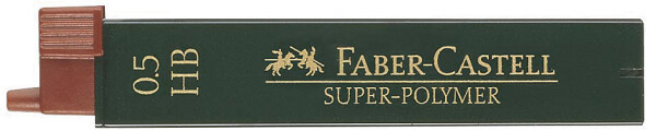 FABER-CASTELL Feinmine Super-Polymer 0,5mm 2H 12Stk.