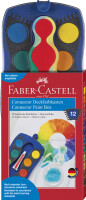 FABER-CASTELL Farbkasten Connector 24 Farben rot