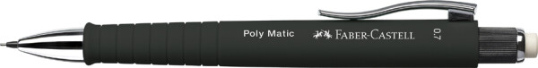 FABER-CASTELL Druckbleistift Poly Matic 0.7 schwarz