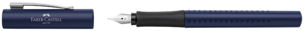 FABER-CASTELL Füller Grip 2011 M klassik blau