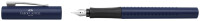 FABER-CASTELL Füller Grip 2011 M klassik blau