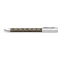 FABER-CASTELL Dreh-Kugelschreiber Ambition OpArt Black Sand