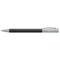 FABER-CASTELL Drehkugelschreiber Ambition Edelharz sw