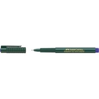 FABER-CASTELL Faserschr. Finepen 1511 0,4 mm blau 10Stk.