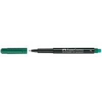 FABER-CASTELL Marker Multimark permanent F grün 10Stk.