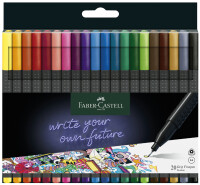 FABER-CASTELL Finepen Grip 0.4 20er Etui