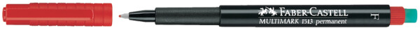 FABER-CASTELL Marker Multimark permanent S rot