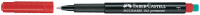 FABER-CASTELL Marker Multimark permanent S rot