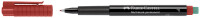 FABER-CASTELL Marker Multimark permanent M rot