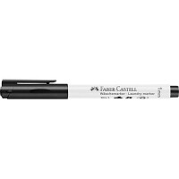FABER-CASTELL Wäschemarker schwarz Rundspitze