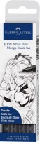 FABER-CASTELL Tuschestift Pitt Artist Pen Farbe 199 4x