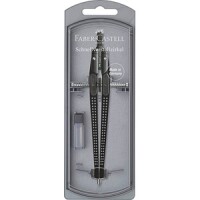 FABER-CASTELL Zirkel Schnellverstellzirkel Grip schw.