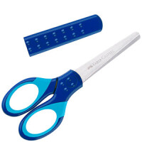 FABER-CASTELL Schulschere Grip blau BK