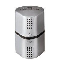 FABER-CASTELL Dreifachspitzdose Grip 2001 silber