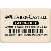FABER-CASTELL Radierer Latex-free 7041-20