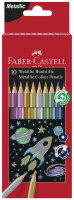 FABER-CASTELL Buntstift metallic 10er Kartonetui