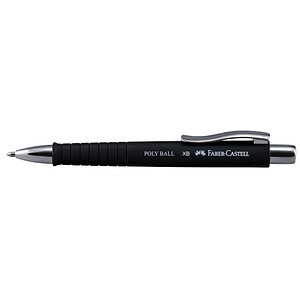 FABER-CASTELL Kugelschreiber Poly Ball XB schwarz