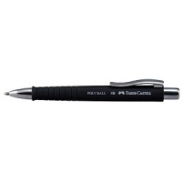 FABER-CASTELL Kugelschreiber Poly Ball XB schwarz