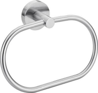 tesa MOON Handtuchring zum Kleben Edelstahloptik rostfrei