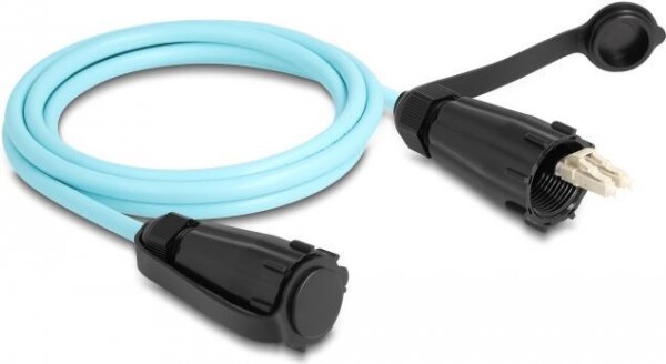 Delock LWL Kabel LC Duplex zu LC Duplex