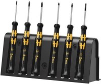 Wera Elektroniker-Schraubendrehersatz +Rack 6tlg 1550/6 ESD