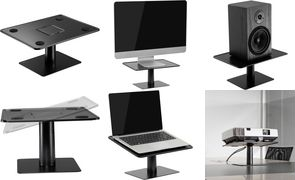 Logilink Tisch-Beamer-Ständer,Stahl&Kunststoff, Schwartz