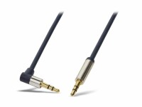 Logilink Audio-Kabel,3,5mm 3-Pin/M (90°)zu 3,5mm...