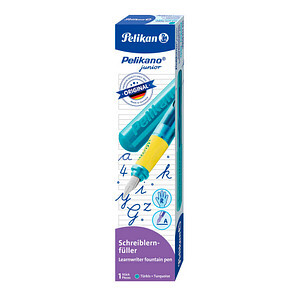 Pelikan Pelikano Junior Schreiblernfüll. Rechtsh. Türkis.A